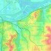 Fairmount topographic map, elevation, terrain