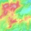 Brumas topographic map, elevation, terrain