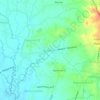 Bunsuran 1st topographic map, elevation, terrain