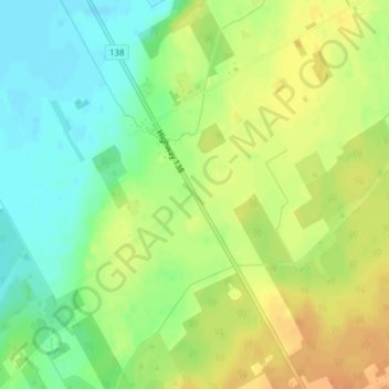 Tayside topographic map, elevation, terrain