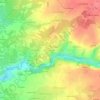 La Chaloire topographic map, elevation, terrain