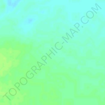 Kalahari Desert topographic map, elevation, terrain