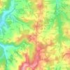 Bel Arbre topographic map, elevation, terrain