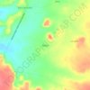 Regalia topographic map, elevation, terrain