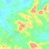 جبال النير topographic map, elevation, terrain