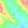 Siman topographic map, elevation, terrain