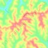 Jacobsburg topographic map, elevation, terrain