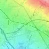 Cigugur Tengah topographic map, elevation, terrain