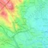 Burjassot topographic map, elevation, terrain