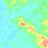 Seven No. 1 topographic map, elevation, terrain