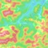 Santo Antônio topographic map, elevation, terrain
