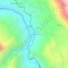 Yungaypampa topographic map, elevation, terrain