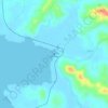 Momi Bay topographic map, elevation, terrain