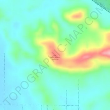 Bukit Jeram Belanga topographic map, elevation, terrain