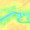Gwari topographic map, elevation, terrain