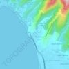 Dusun Batu Layar topographic map, elevation, terrain