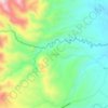 Asinan topographic map, elevation, terrain