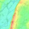 Cleeve Hill topographic map, elevation, terrain