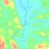Hiriwadunna topographic map, elevation, terrain