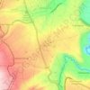 Tangaiche topographic map, elevation, terrain