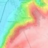 La Montagne topographic map, elevation, terrain