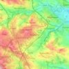 Hoyland topographic map, elevation, terrain