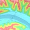 Wrightsville topographic map, elevation, terrain