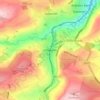 Haworth topographic map, elevation, terrain
