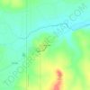 Fort McKavett topographic map, elevation, terrain