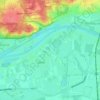 Leedjes topographic map, elevation, terrain