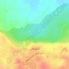 Northern Oases topographic map, elevation, terrain