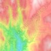 Pitões das Júnias topographic map, elevation, terrain