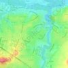 Sugarland Run topographic map, elevation, terrain