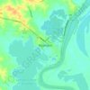Magangué topographic map, elevation, terrain