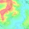 Cuddesdon topographic map, elevation, terrain