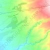 Santa Cruz topographic map, elevation, terrain