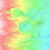 Banud topographic map, elevation, terrain