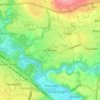 Little Lever topographic map, elevation, terrain