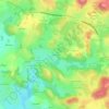 Etempes topographic map, elevation, terrain