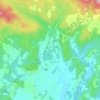 Trout topographic map, elevation, terrain