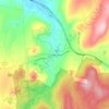 Dingley Dell topographic map, elevation, terrain