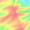 Champ Bohan topographic map, elevation, terrain