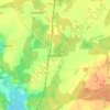 Roszkowo topographic map, elevation, terrain