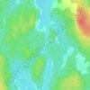 Loon Lake Channel topographic map, elevation, terrain