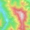 Case Barberis topographic map, elevation, terrain