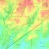 Windsor Forest topographic map, elevation, terrain