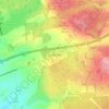 Salsburgh topographic map, elevation, terrain