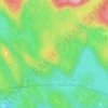 Granåsen topographic map, elevation, terrain