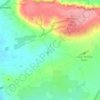 Parbrook topographic map, elevation, terrain