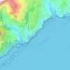 Castiglione topographic map, elevation, terrain